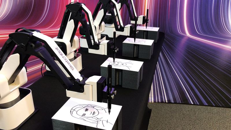 ClickSketch Robots by ClickBooth