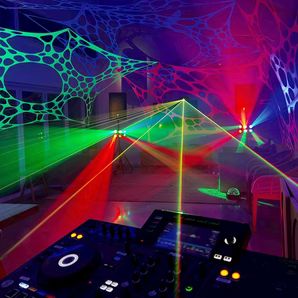 UV Neon Laser + Sound