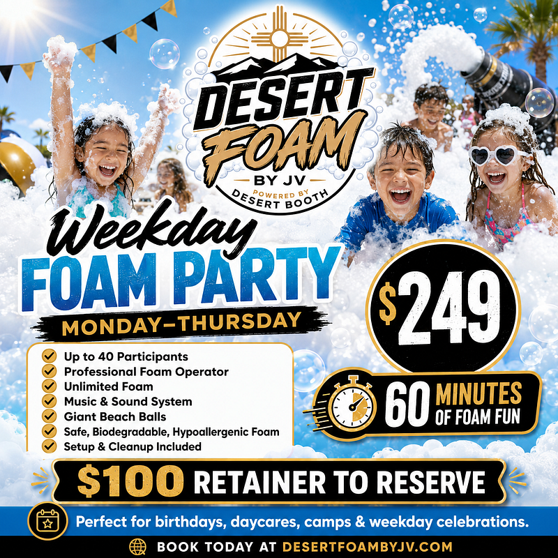 💦 Weekday Foam Party