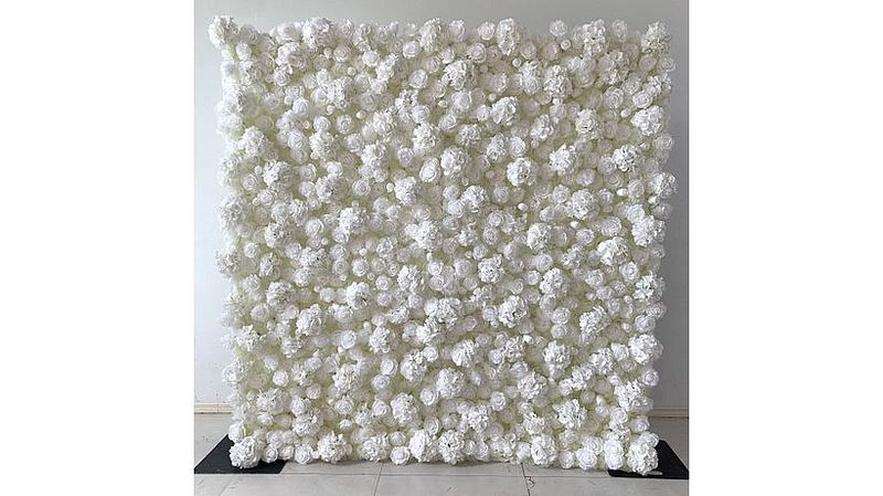White Flower Wall