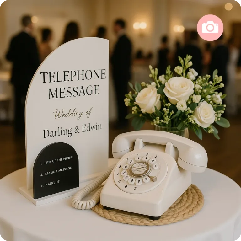 Telephone Guest Book