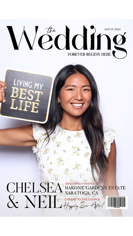 Magazine Style Photo Booth