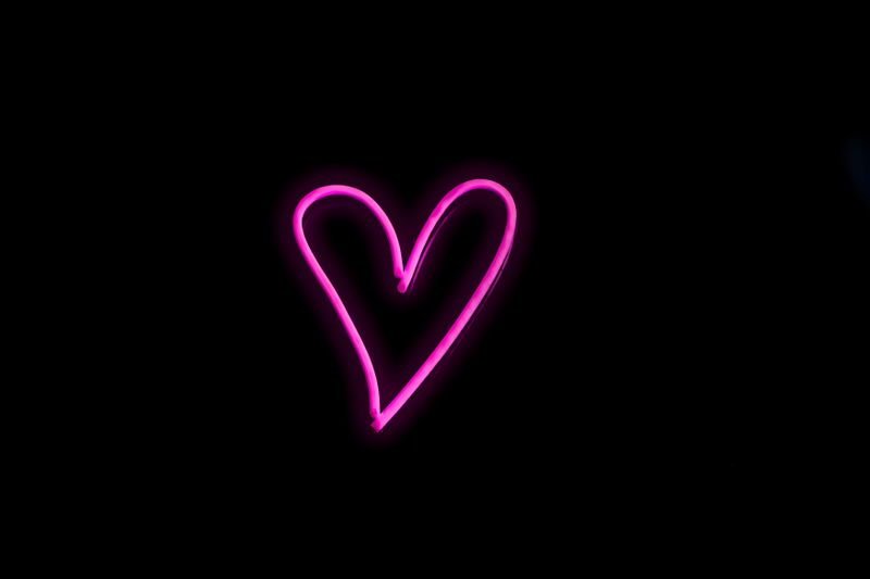 LED Neon Sign - Heart Symbol