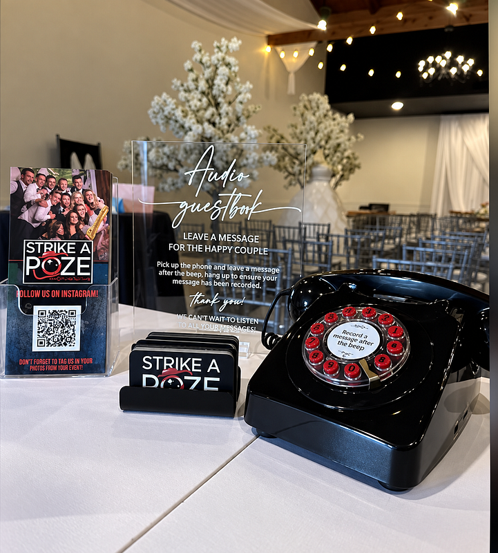 Audio Guestbook- Pick-up Option