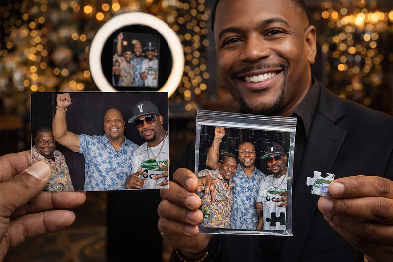 Custom Puzzle Photo Booth