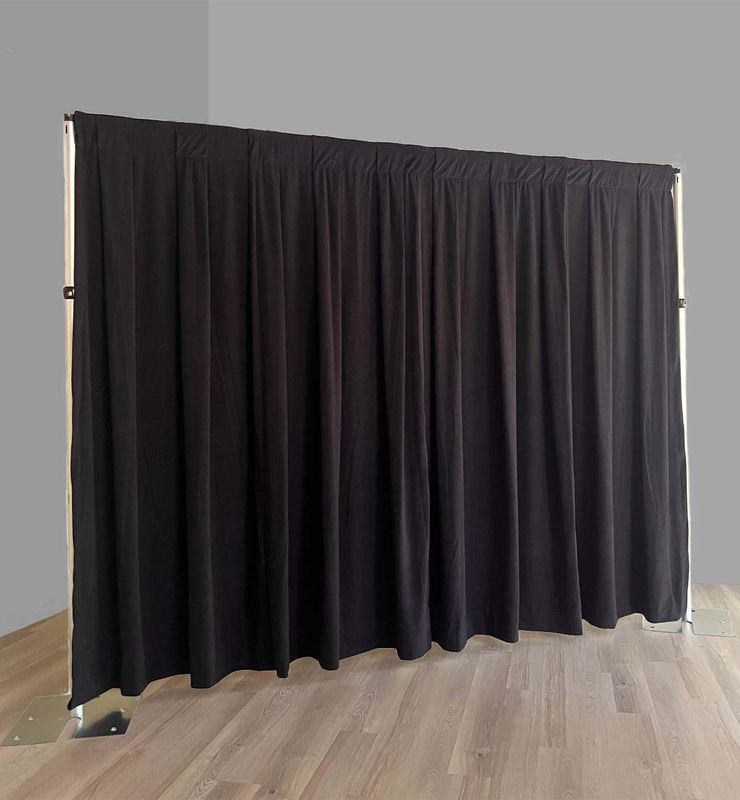 Velour Pipe & Drape (12' Tall)