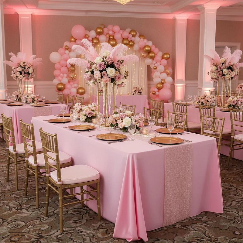 90" X 156" Tablecloth, Polyester