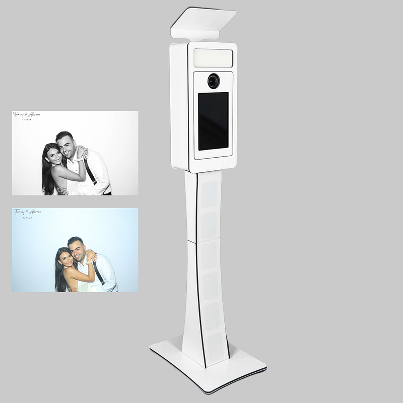 GLAM - Light Curve Photo Booth - With Prints