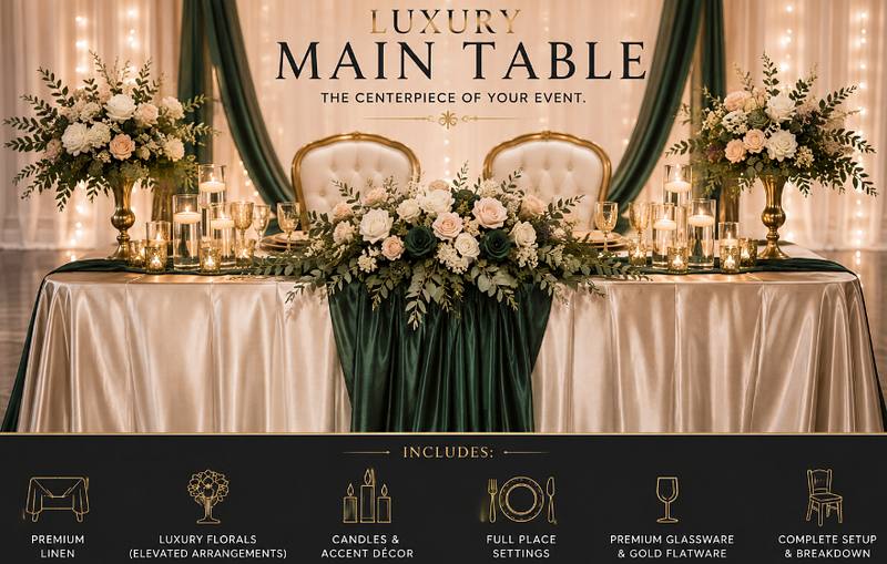 Luxury Main Table