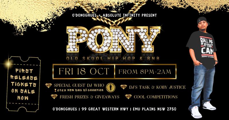 PONY OLD SKOOL Club DJ Package 