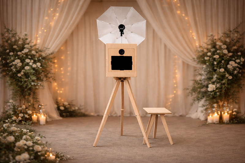 Vintage Prelude Photo Booth Experience