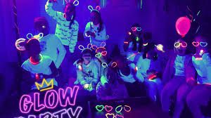 Kids Glow Party Jukebox and Karaoke Package