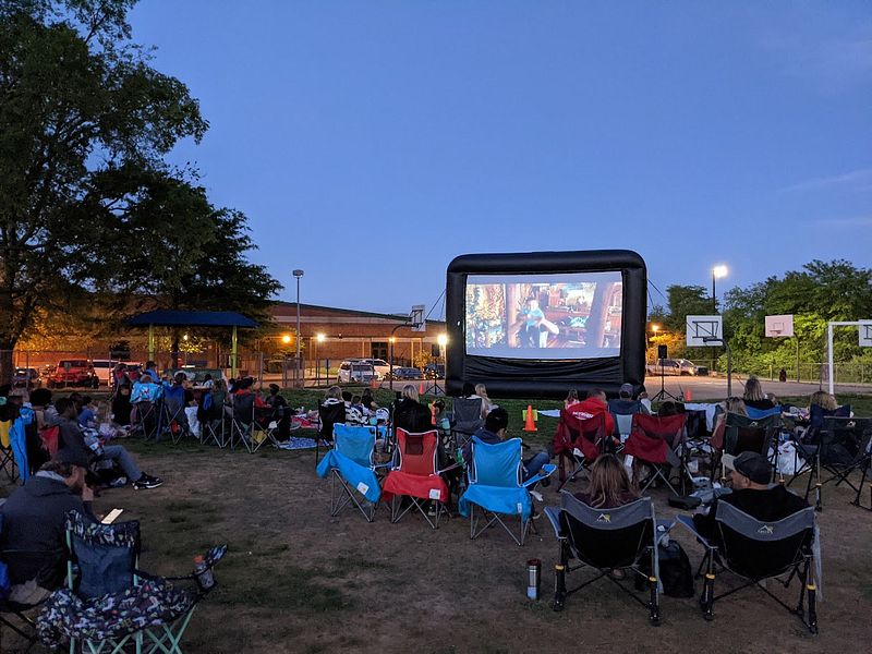 20' Outdoor Movie Package