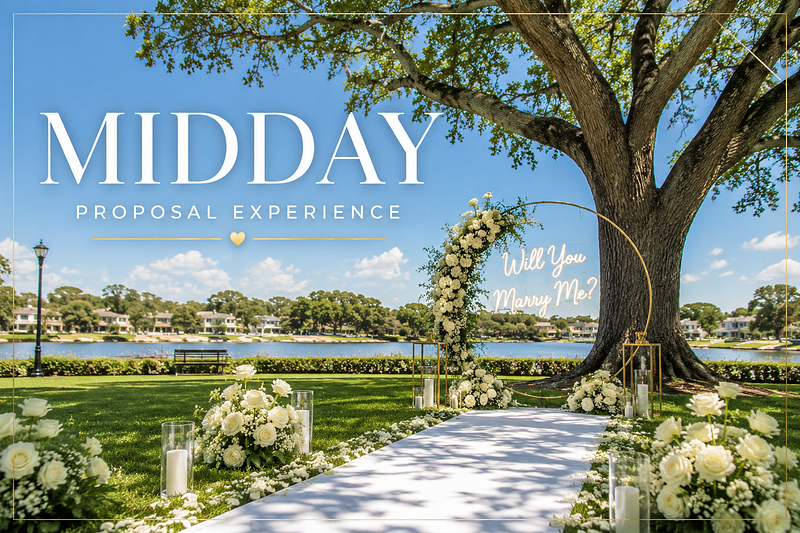 💍 Sunday Proposal Pop-Up Experience (MIDDAY)