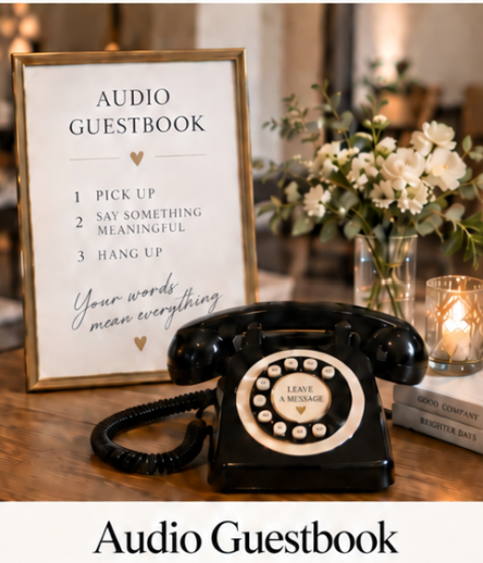 The Wedding Audio Guestbook Experience