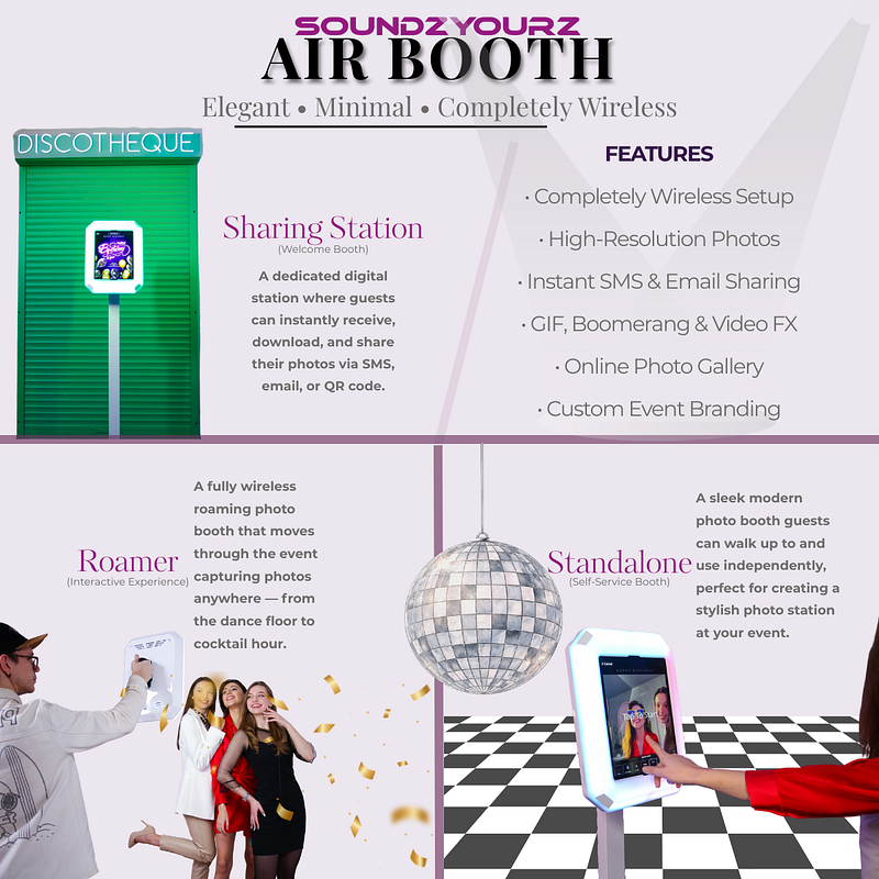 AIR BOOTH by SoundzYourz