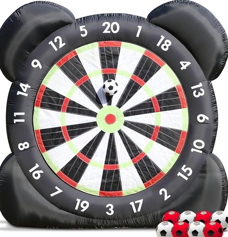 ⚽ Inflatable Soccer Darts Rental