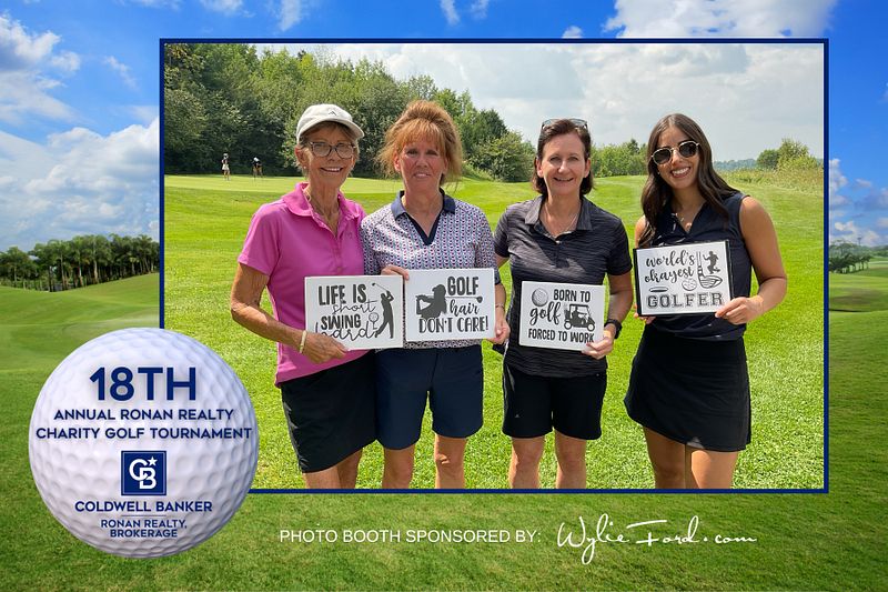 Golf Tournament PHOTO BOOTH ON THE COURSE