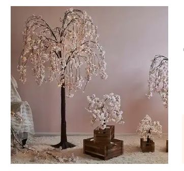 6FT Cherry Blossom Gold Tree (Gold) + Lights