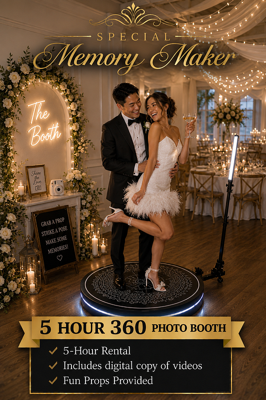 5 Hour 360 Photo Booth