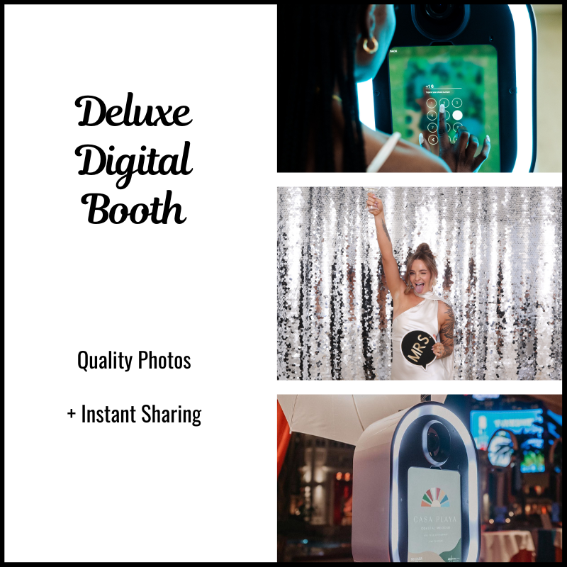 Wedding Deluxe Digital Photo Booth 