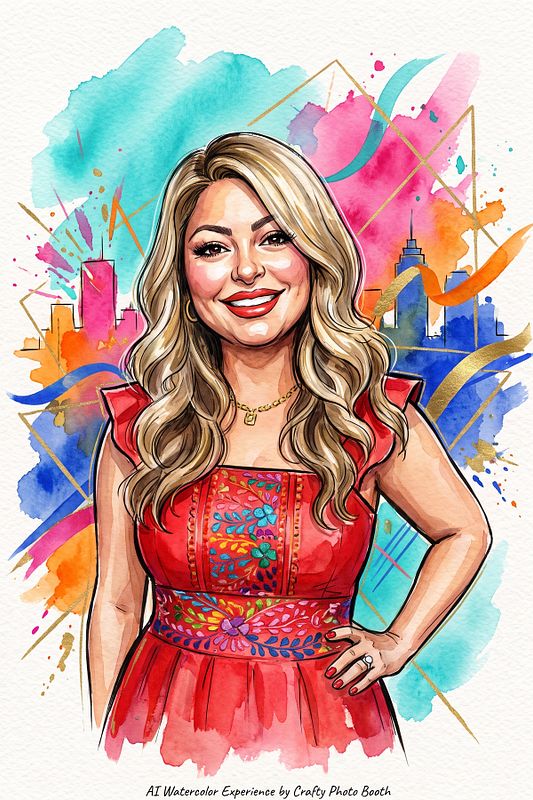 AI Caricature Portrait Experience – Social & Private Events