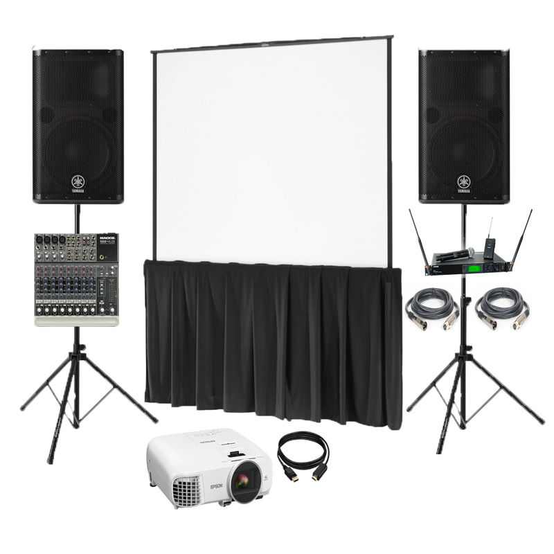 Package 6 ; Audio & Visual: Sound and display for any event