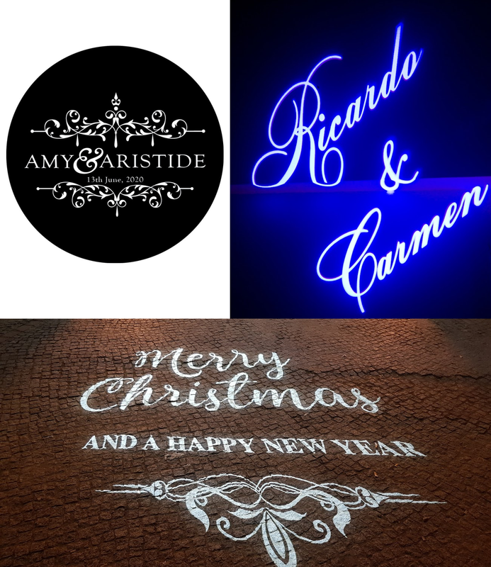 Custom Monograms & Projection Rentals