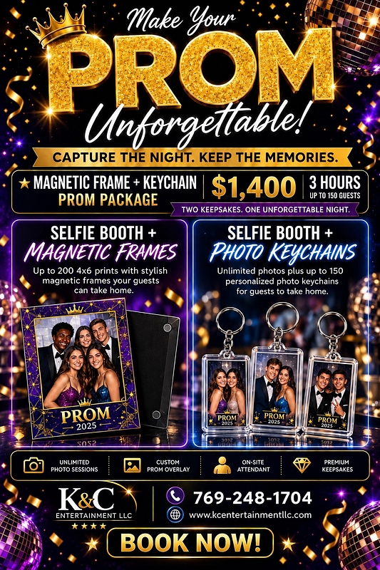 Magnetic Frame + Photo Keychain Package
