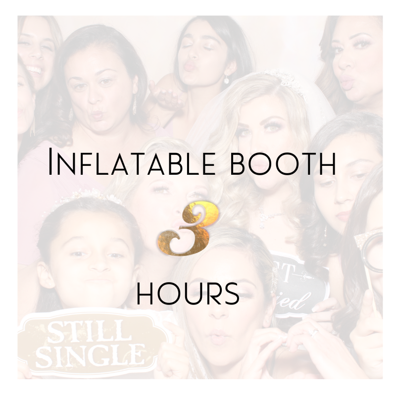 Inflatable Booth 3 hours