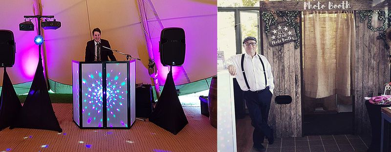 5 Hour  DJ/MC and Premium Complete Photo Booth Package 2025