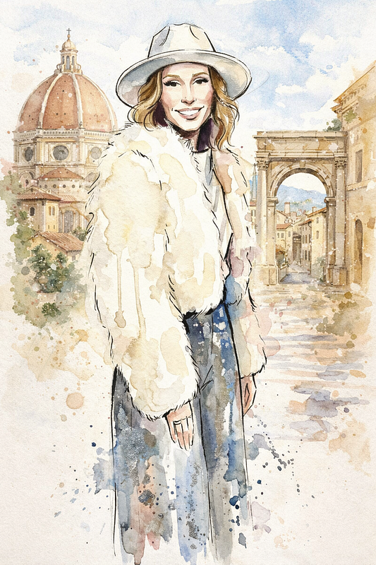 FX  Elegance Watercolor Sketch