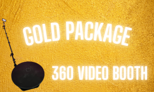 Gold Package - 360 Video Booth 