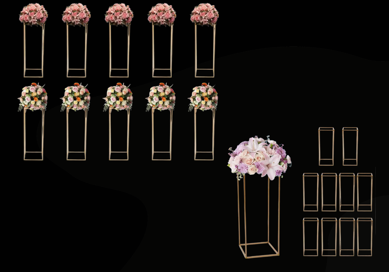 Flower Stand -Rectangle Centerpieces