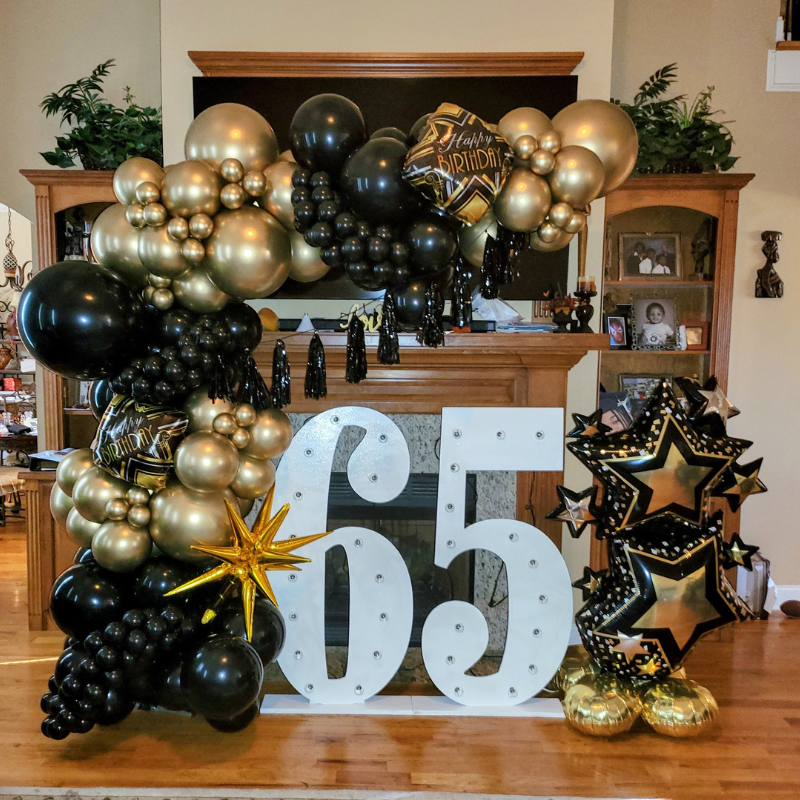 Large Standing Balloon Garland