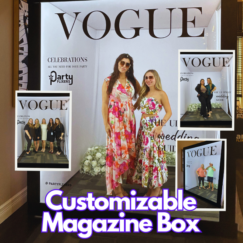Magazine Photo Box Rental