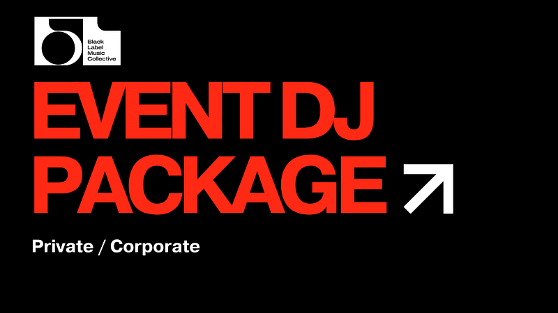 Private/Corporate Event DJ Package