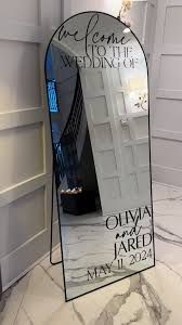 Wedding Mirror Signage- Welcome 