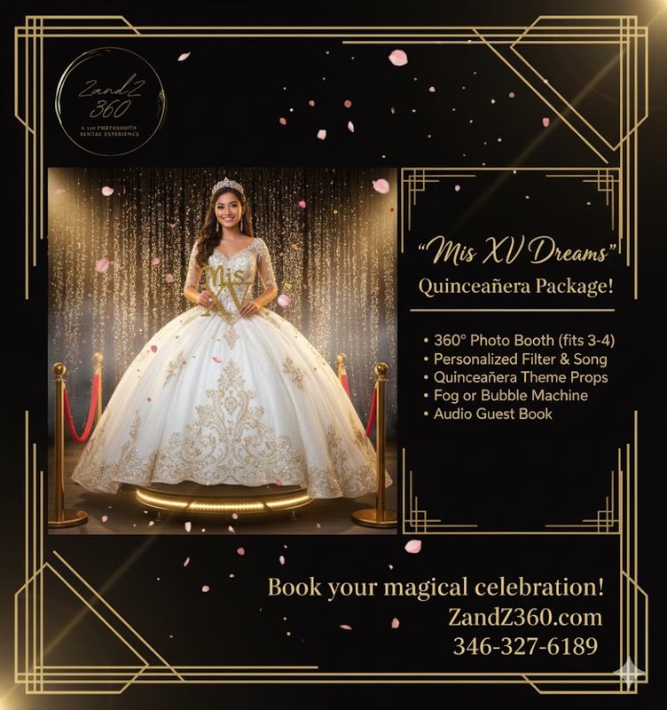  "Mis XV Dreams" Quinceañera Package