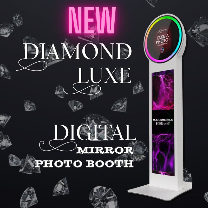 Diamond Luxe Selfie Photo Booth- ALL Digital Experience 