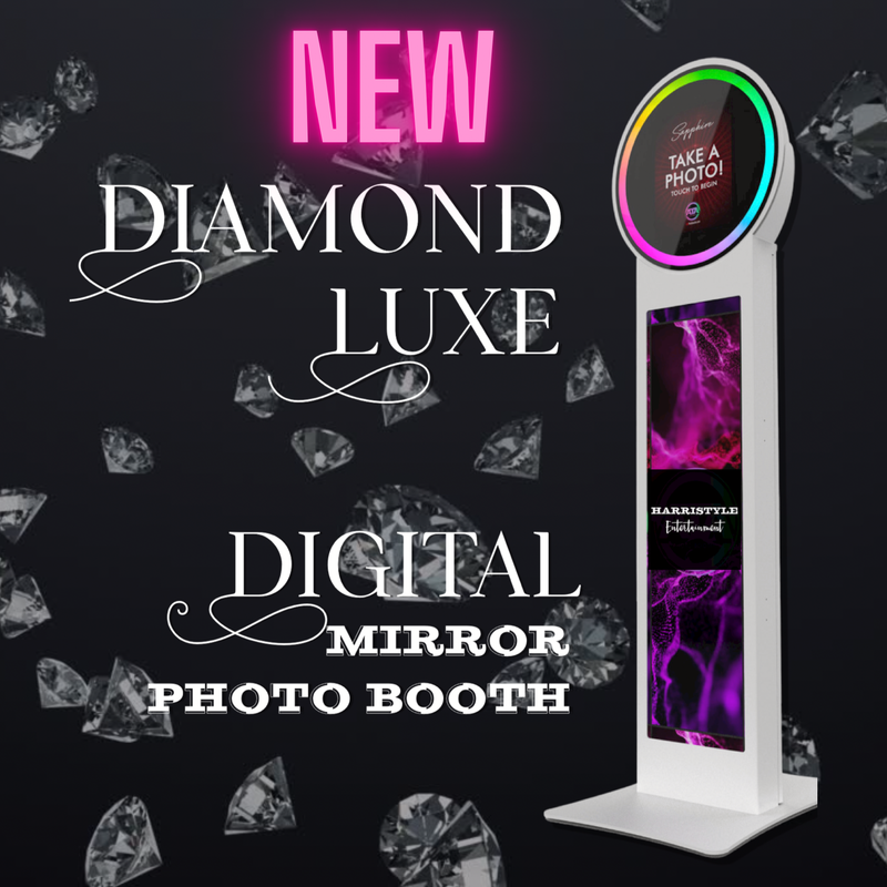 Diamond Luxe Selfie Photo Booth- ALL Digital Experience