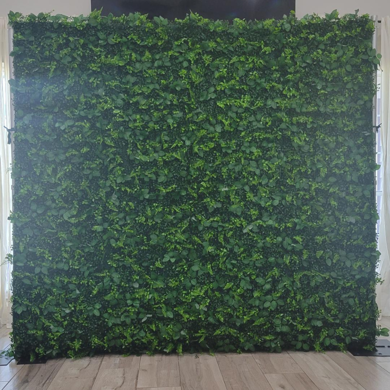 4hr Flower Wall Rental Only- Green Lush