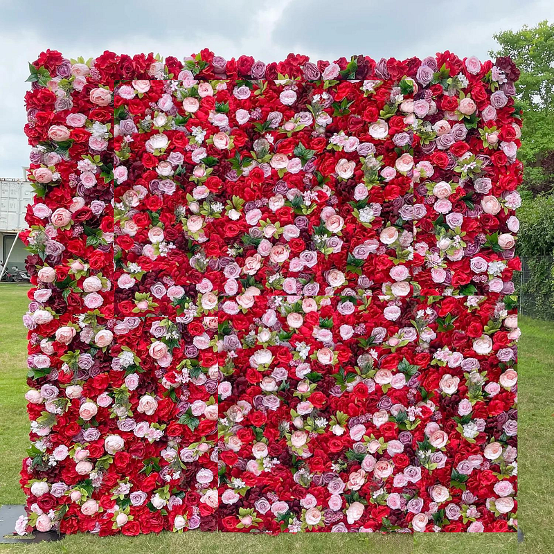 Multi Flower Wall Rental