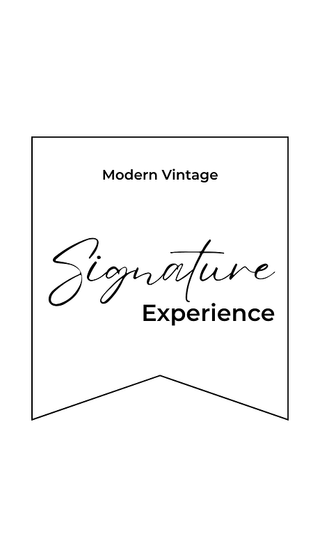 Modern Vintage Photo Booth: Signature Experience