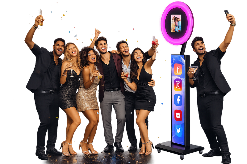 Gold Photo Booth Package 
