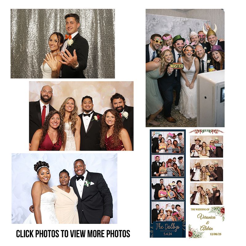 Wedding Photo Booth with 2x6 prints