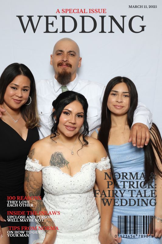 Magazine Cover Photo Booth