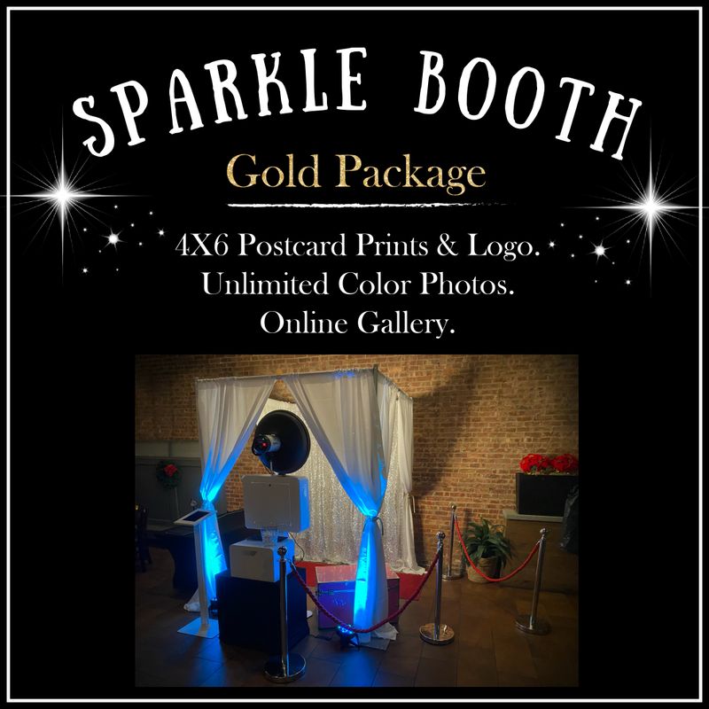 "Sparkle Booth" Gold Package
