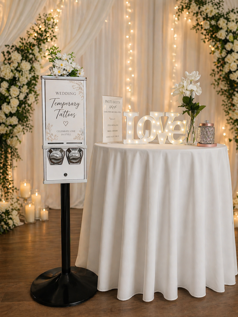 WEDDING TATTOO VENDING MACHINE