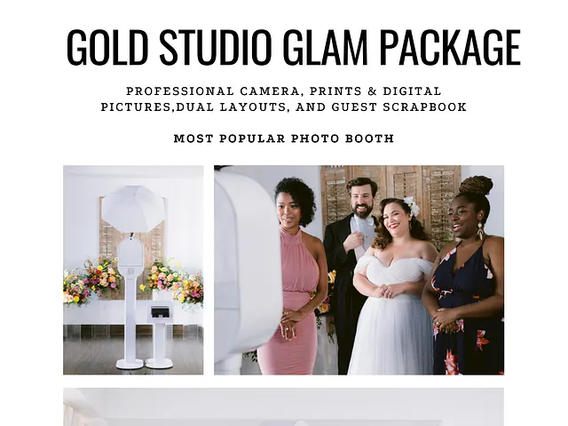 Gold Studio Glam Package